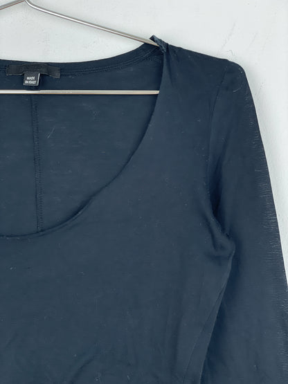 Helmut Lang 2000s Thumb-Strap Bondage Longsleeve Top