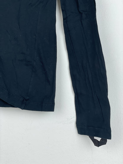 Helmut Lang 2000s Thumb-Strap Bondage Longsleeve Top