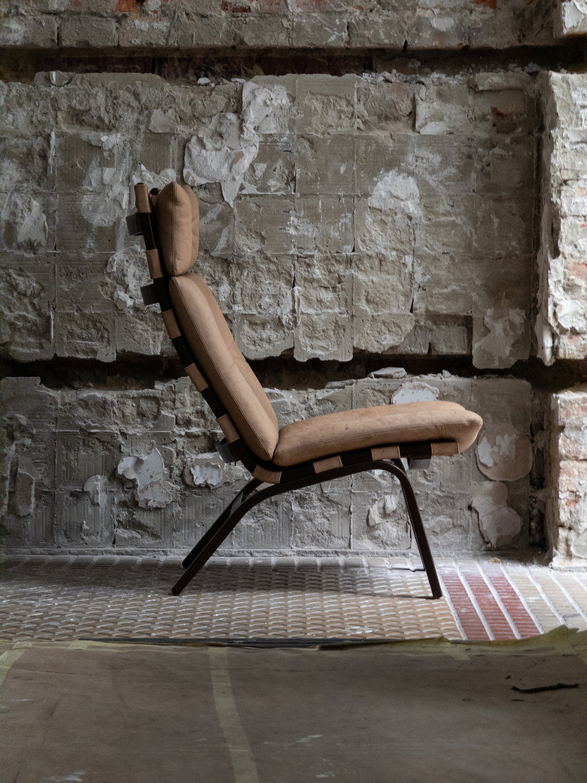 Farstrup 1970s Leather Lounge Chair