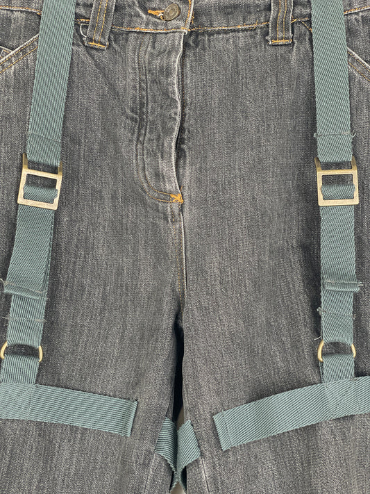Dolce & Gabbana AW03 Bondage Harness Denim Jeans – photo 5