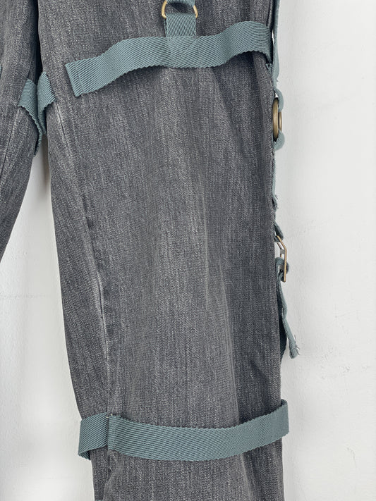 Dolce & Gabbana AW03 Bondage Harness Denim Jeans – photo 7
