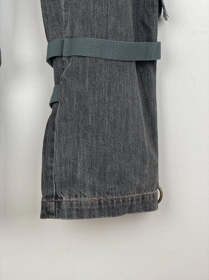 Dolce & Gabbana AW03 Bondage Harness Denim Jeans