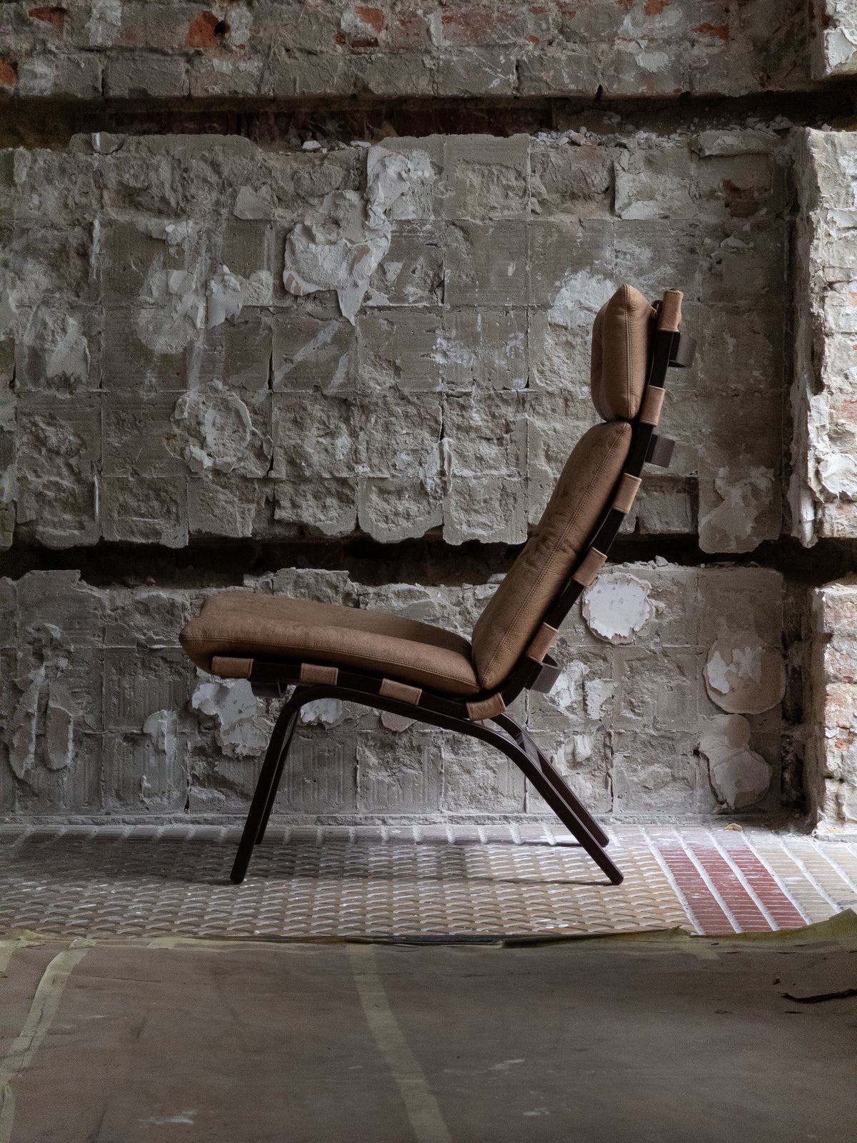 Farstrup 1970s Leather Lounge Chair