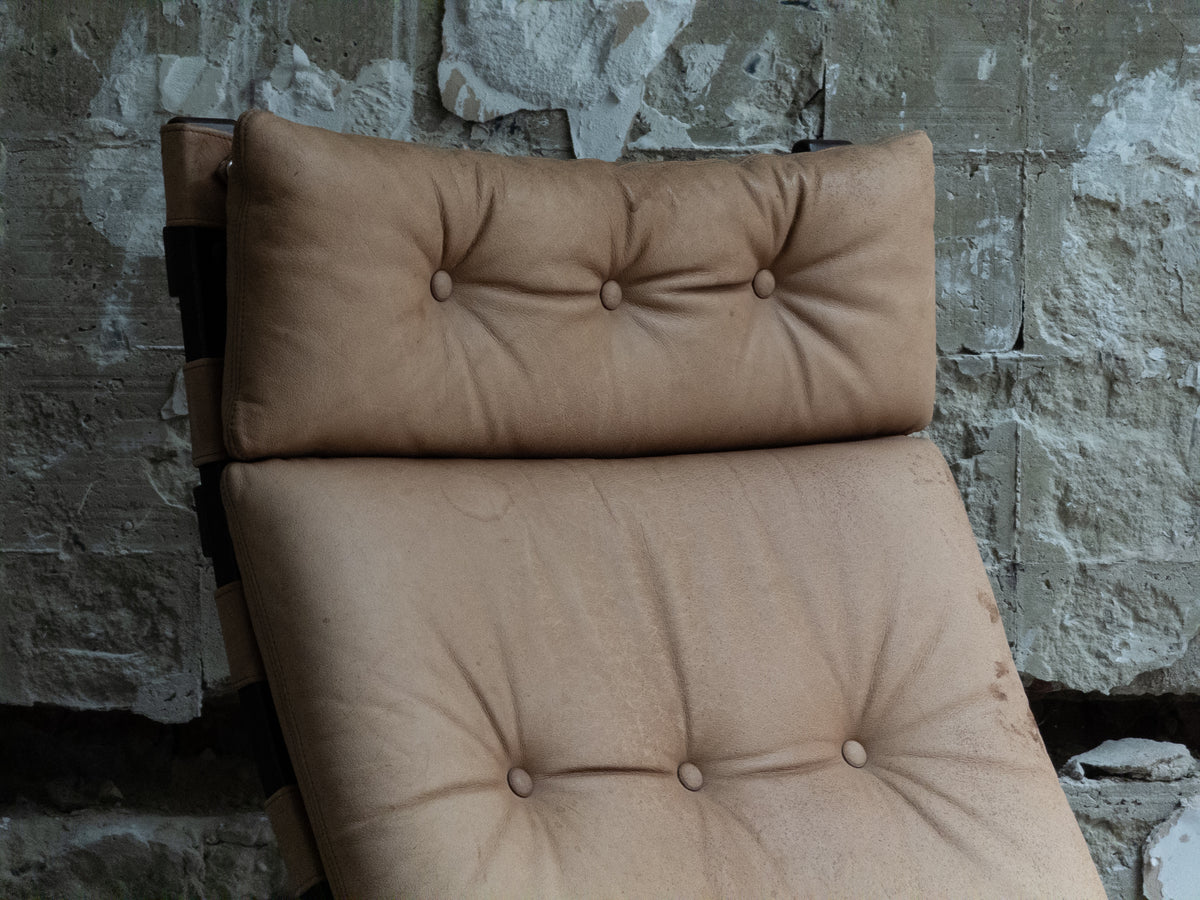 Farstrup 1970s Leather Lounge Chair