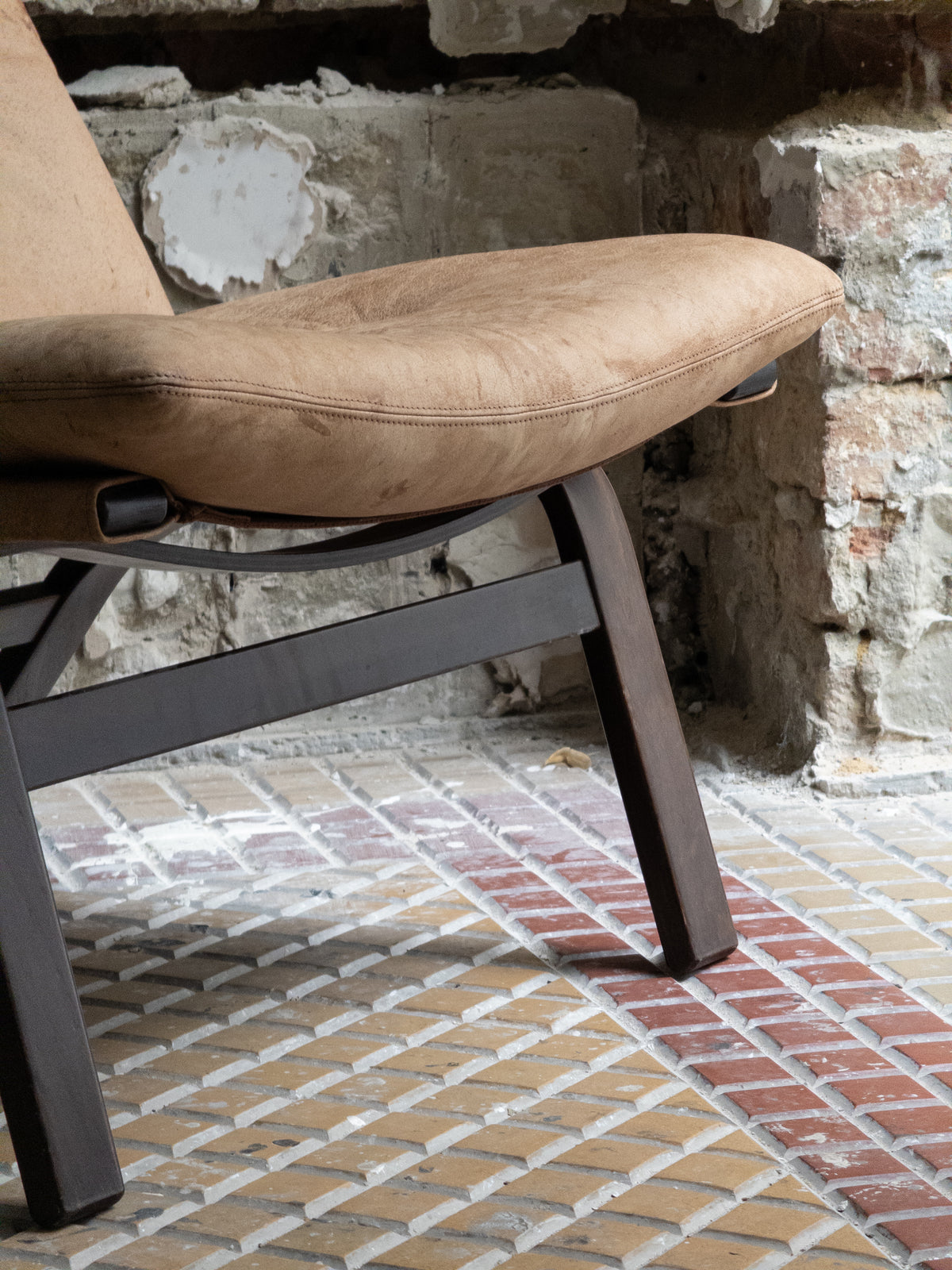 Farstrup 1970s Leather Lounge Chair