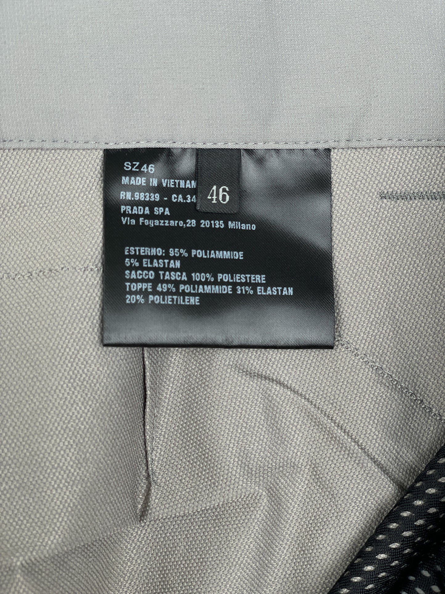 Prada Luna Rossa 2019 American Cup Sailing Cargo Pants