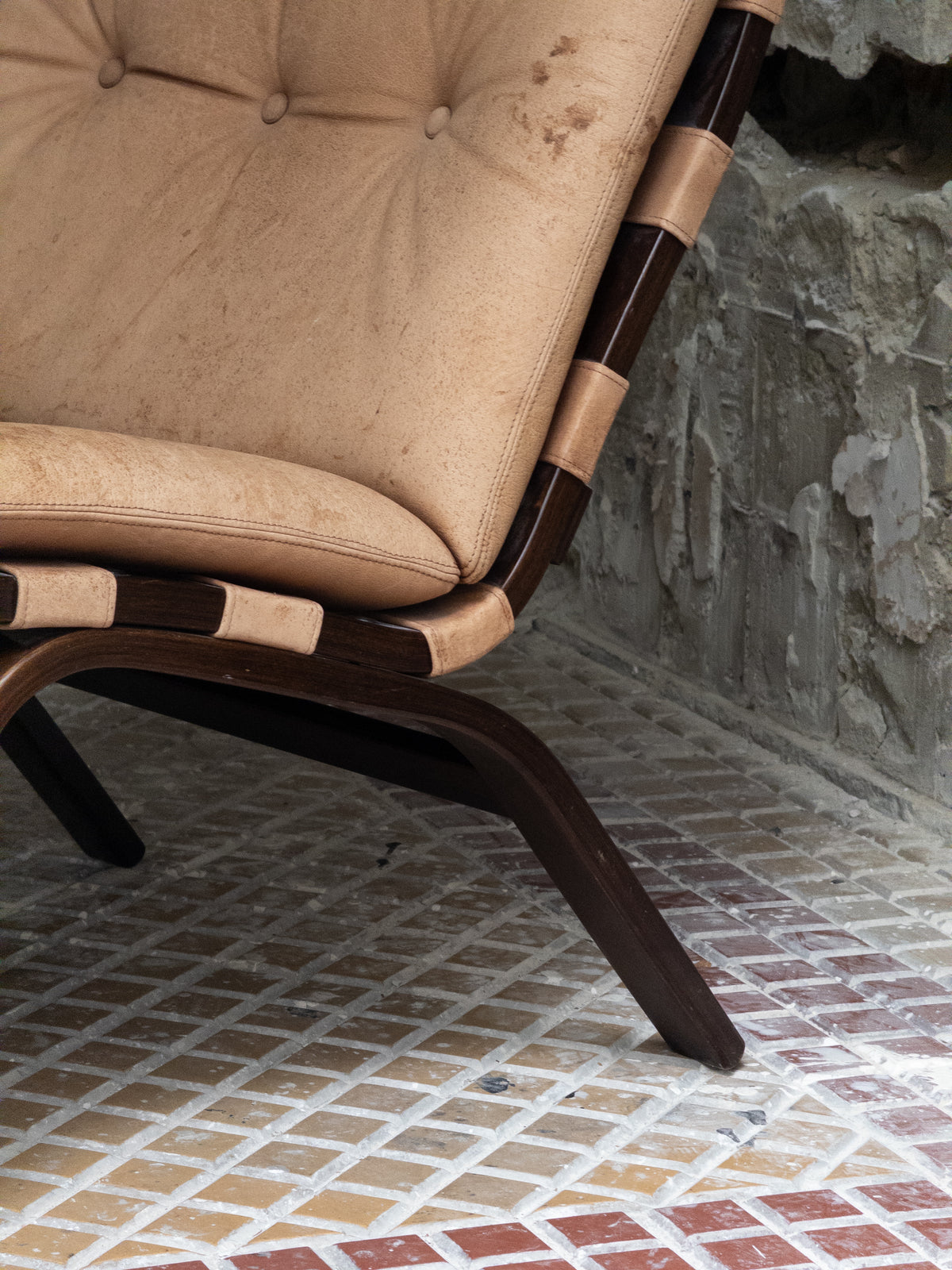 Farstrup 1970s Leather Lounge Chair