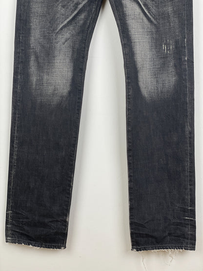 Dior Homme AW03 'Luster' Clawmark Denim Jeans