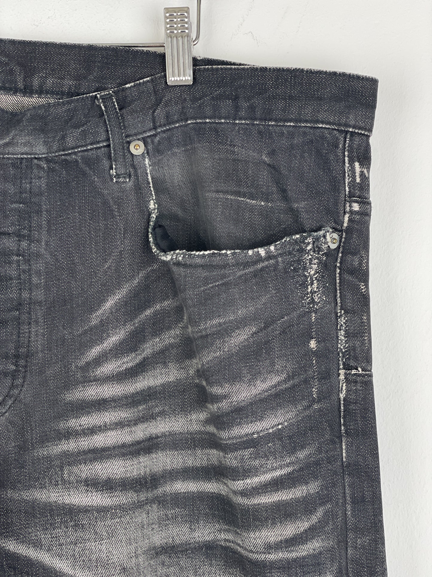 Dior Homme AW03 'Luster' Clawmark Denim Jeans