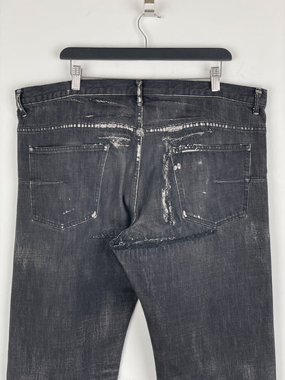 Dior Homme AW03 'Luster' Clawmark Denim Jeans