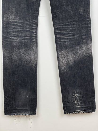 Dior Homme AW03 'Luster' Clawmark Denim Jeans