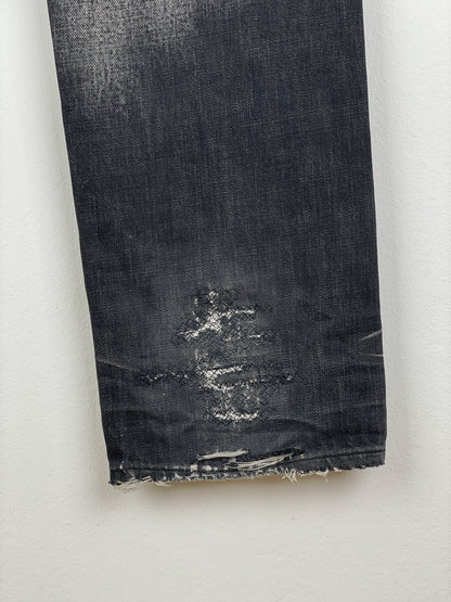 Dior Homme AW03 'Luster' Clawmark Denim Jeans