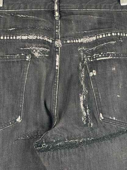 Dior Homme AW03 'Luster' Clawmark Denim Jeans
