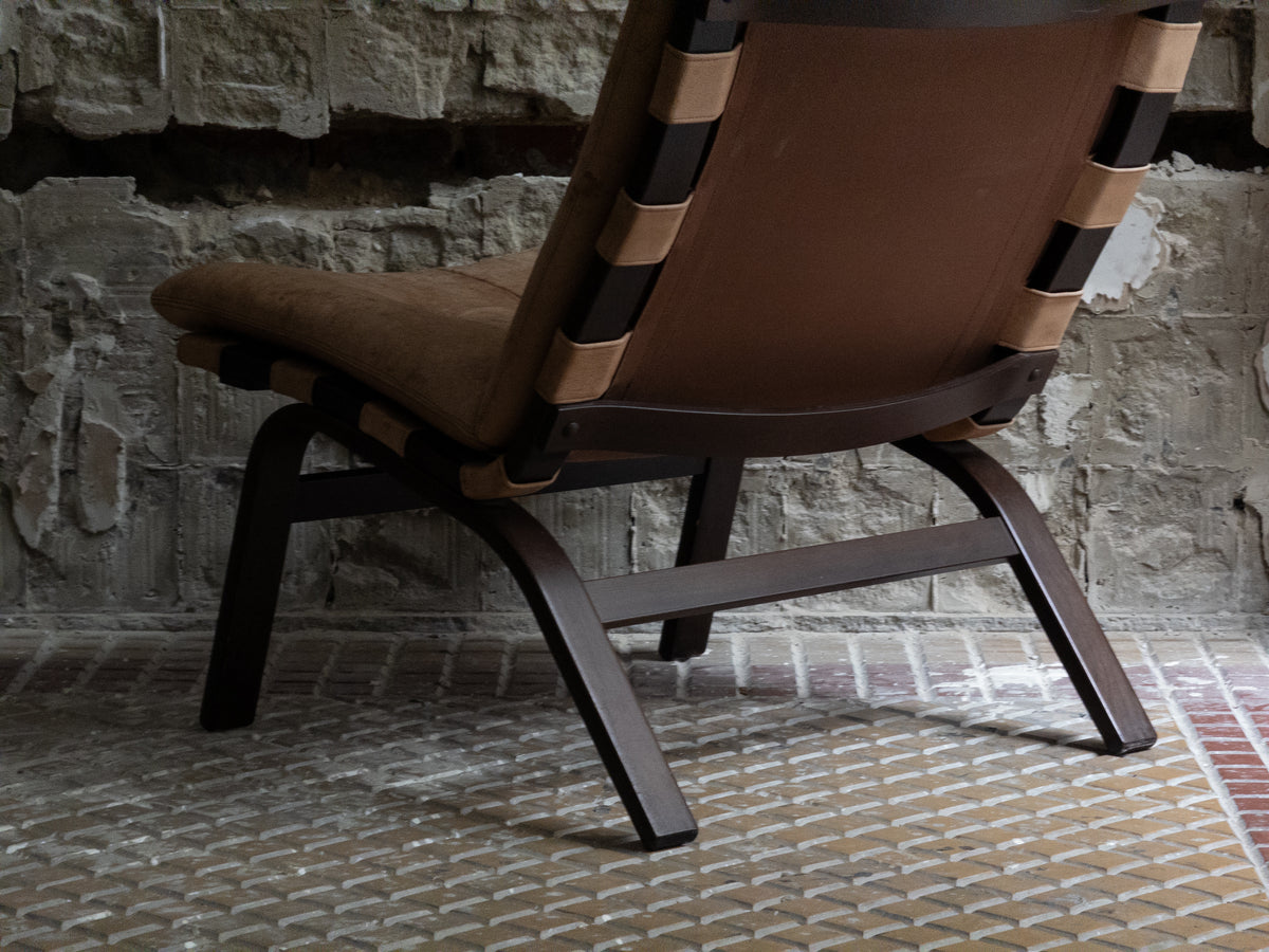 Farstrup 1970s Leather Lounge Chair