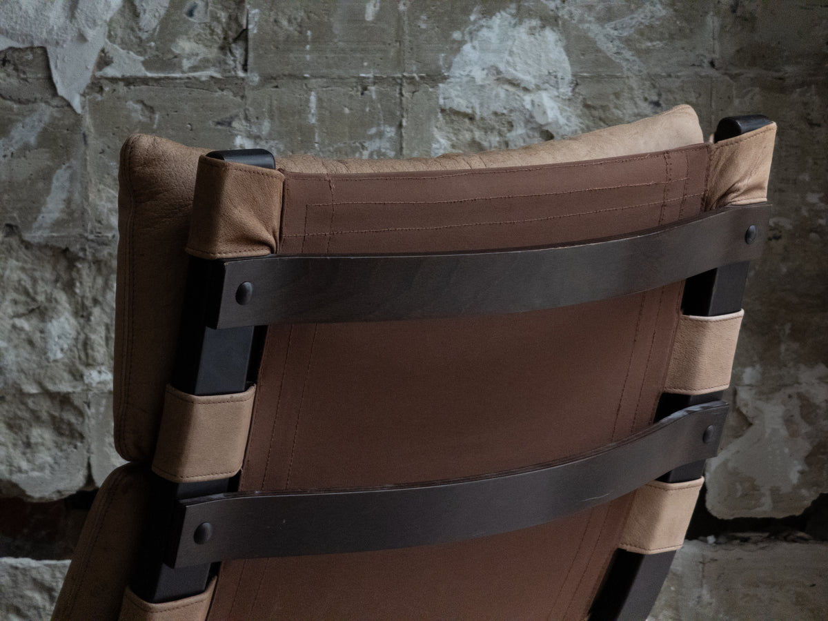 Farstrup 1970s Leather Lounge Chair