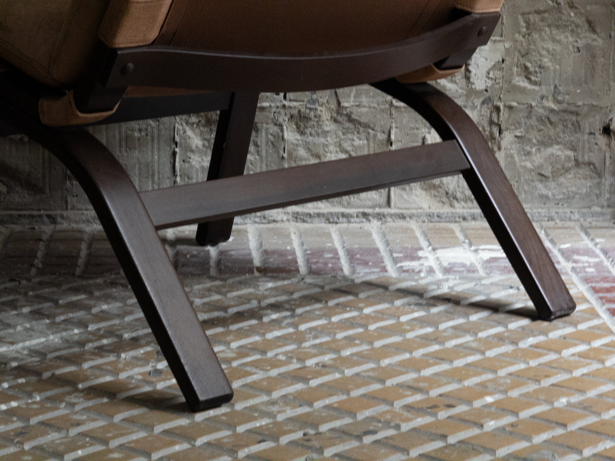 Farstrup 1970s Leather Lounge Chair