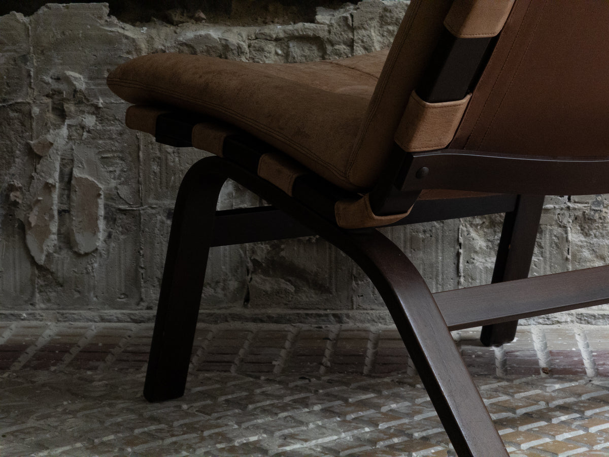 Farstrup 1970s Leather Lounge Chair