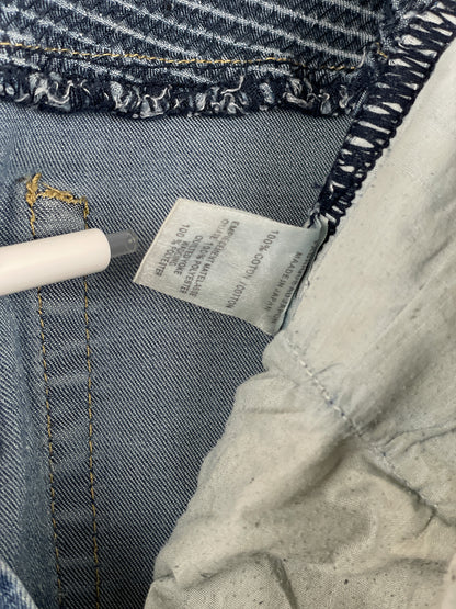Balmain Repaired Lightwash Biker Denim Jeans