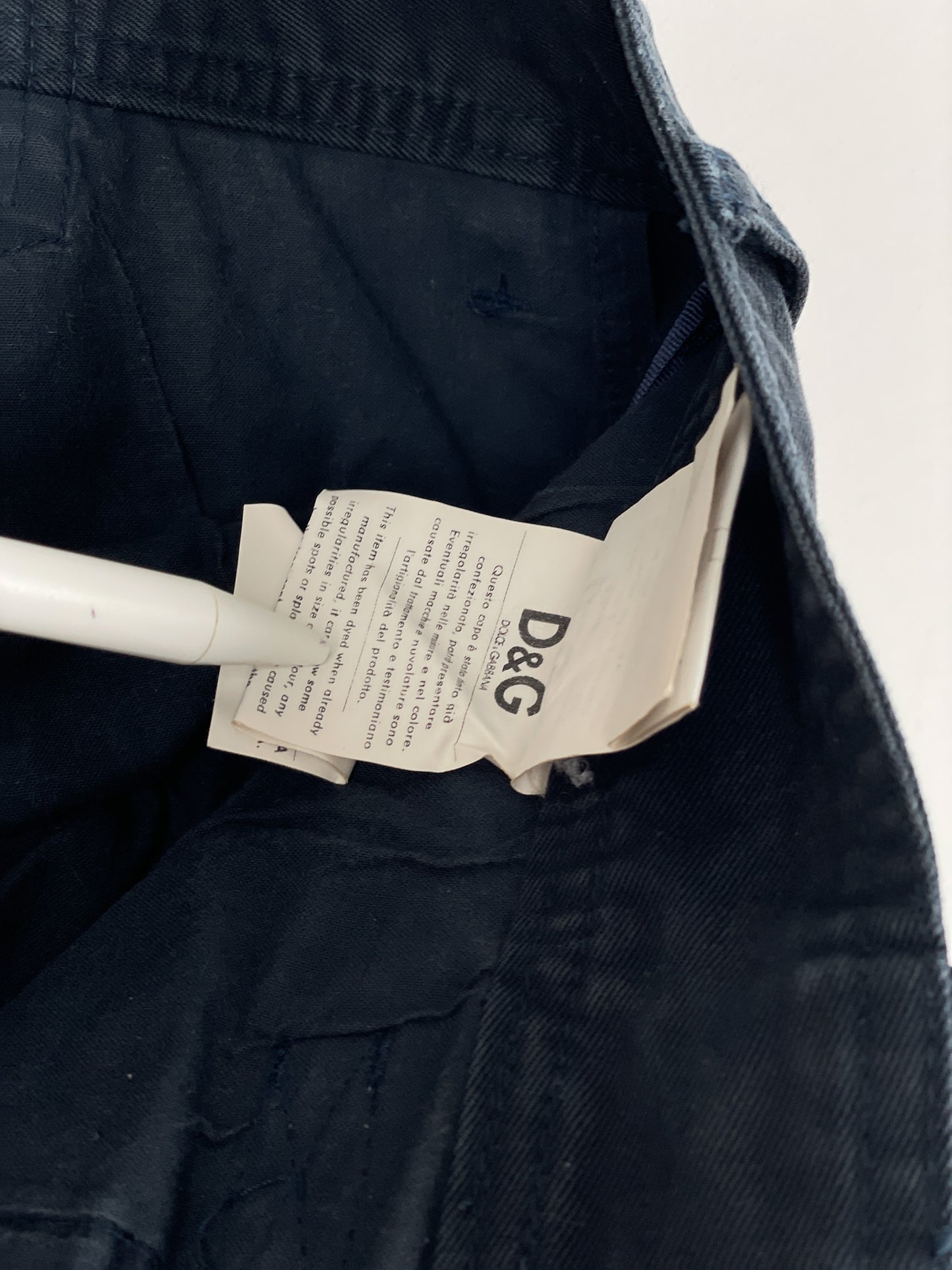 Dolce & Gabbana 2000s Multi-Pocket Military Cargo Pants