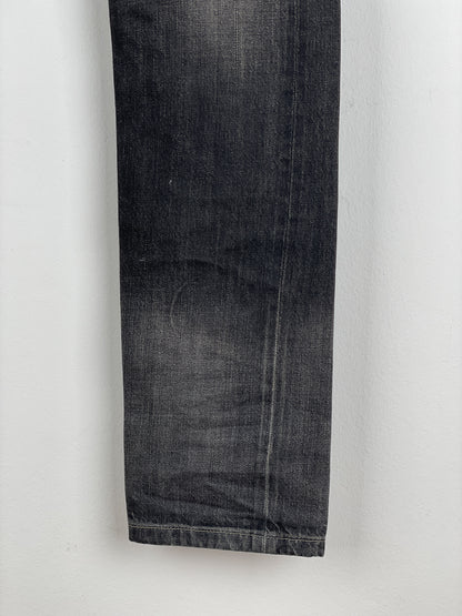 Rick Owens DKRSHDW AW14 'Moody' Detroit Cut Denim Jeans