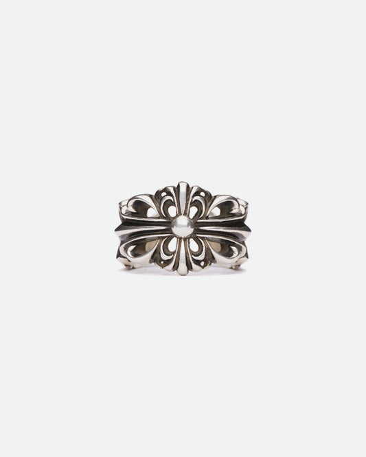 Chrome Hearts Double Floral Ring
