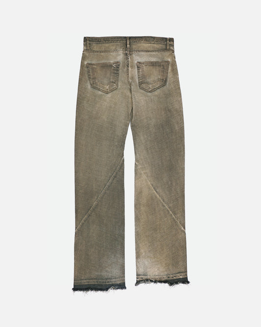 Rick Owens DRKSHDW 2000s Spiral-Seam Denim Jeans