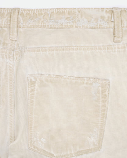 Rick Owens DRKSHDW 2000s Horizontal Corduroy Detroit Cut Denim Jenas