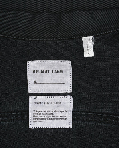 Helmut Lang Jeans SS99 Coated Denim Trucker Jacket