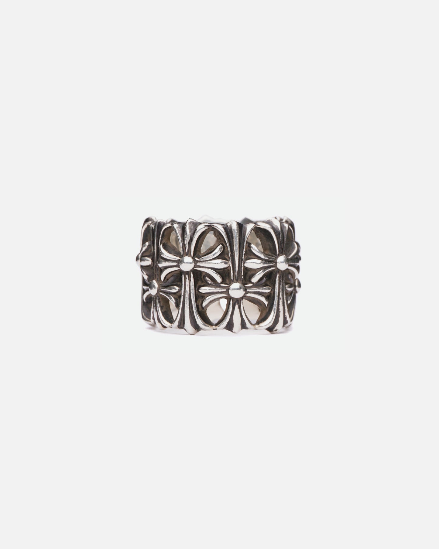 Chrome Hearts Round Cemetery Ring