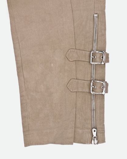 Dolce & Gabbana AW03 Side-Lace Bondage Cargo Pants