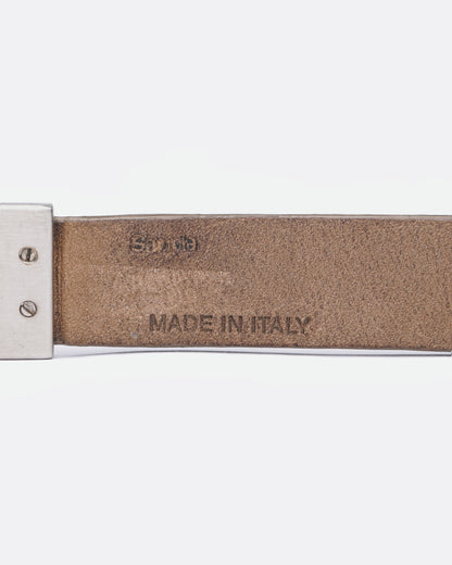 Rick Owens FW20 Performa Tongue Belt champagne