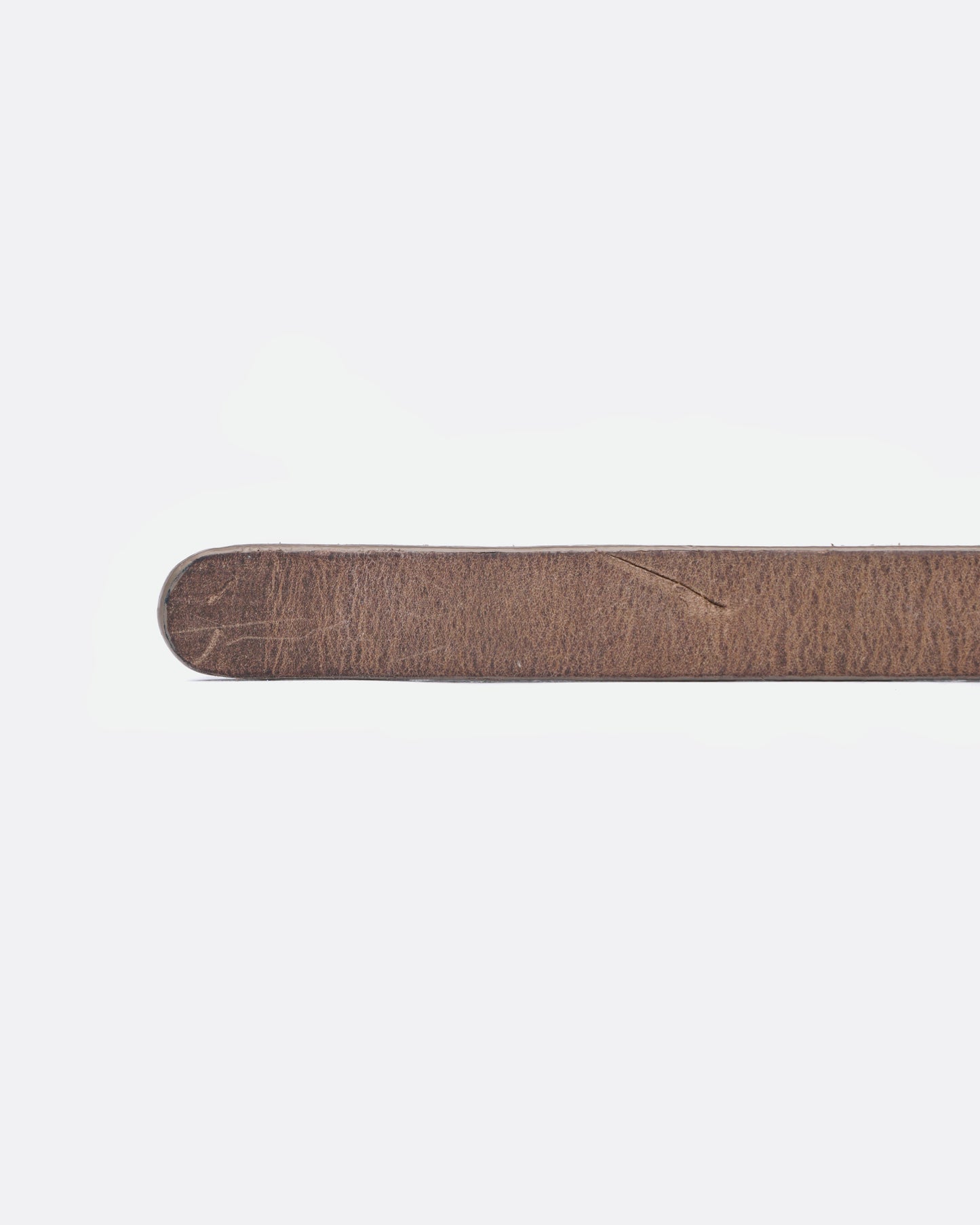 Rick Owens FW20 Performa Tongue Belt champagne