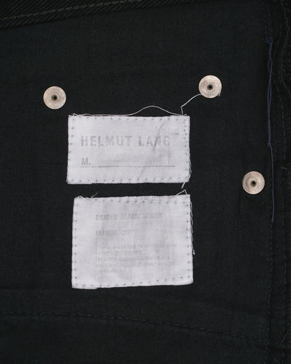 Helmut Lang Jeans SS99 Coated Denim Jeans