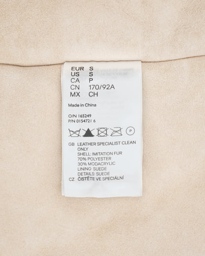 H&M x Margiela Reconstructed Reversed Sherpa Coat