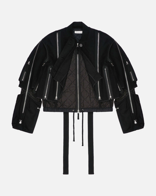 Dries van Noten AW14 Backzip Bomber Jacket