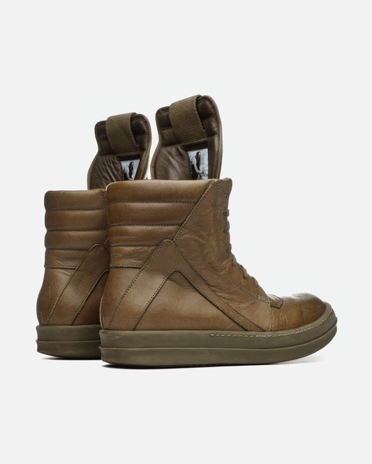 Rick Owens SS16 Cyclops Geobaskets 40 palm green