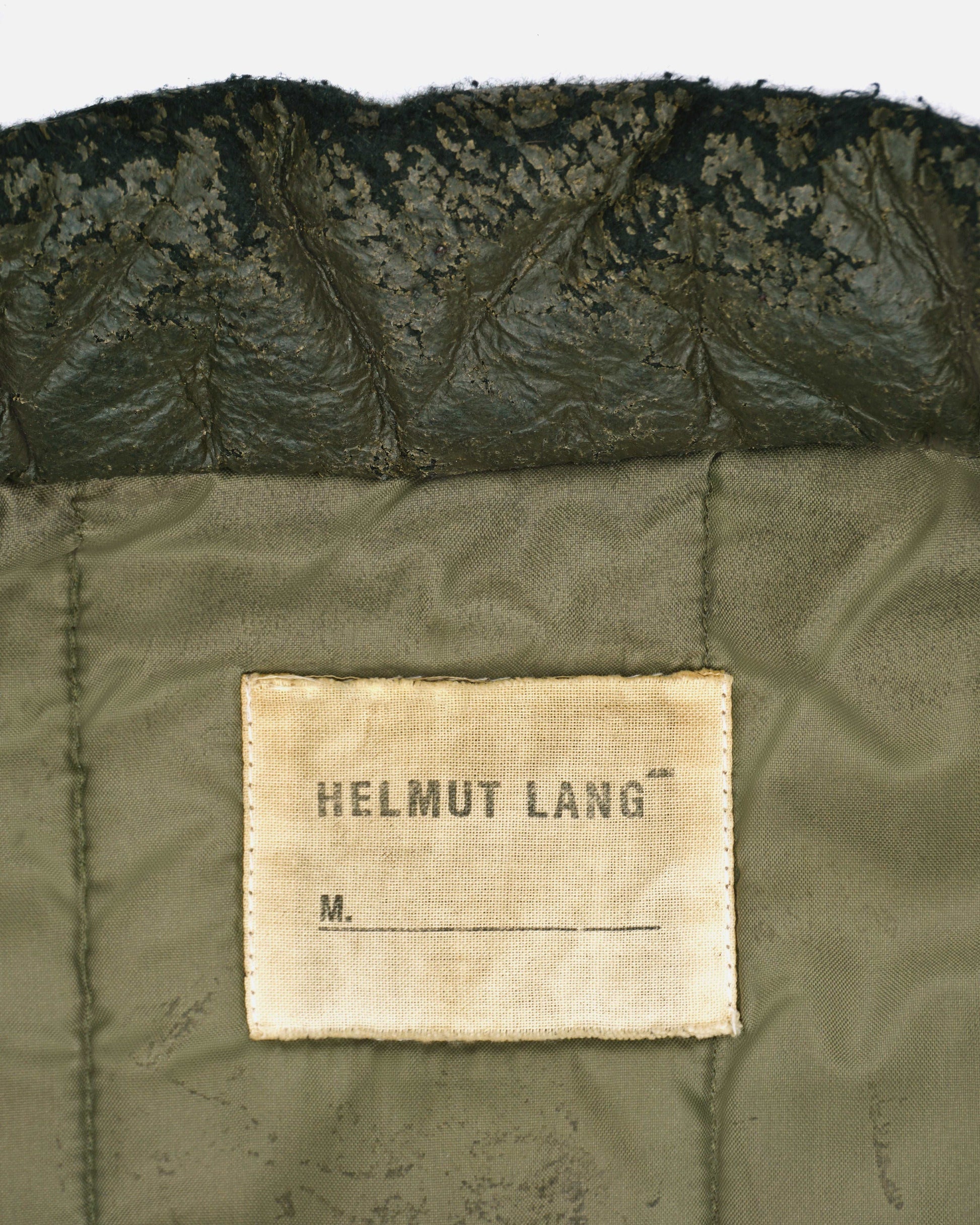 Helmut Lang Jeans AW99 Polyurethane Astro-Biker Jacket