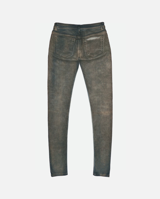 Rick Owens DRKSHDW Detroit Cut Oil-Wash Denim Jeans