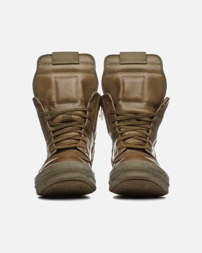 Rick Owens SS16 Cyclops Geobaskets 40 palm green