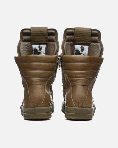 Rick Owens SS16 Cyclops Geobaskets 40 palm green