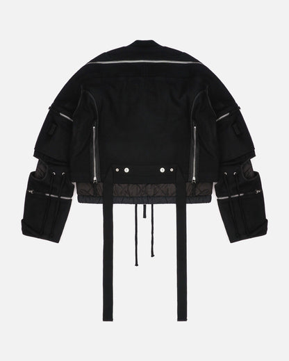 Dries van Noten AW14 Backzip Bomber Jacket