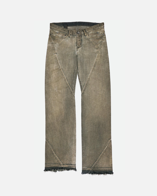 Rick Owens DRKSHDW 2000s Spiral-Seam Denim Jeans