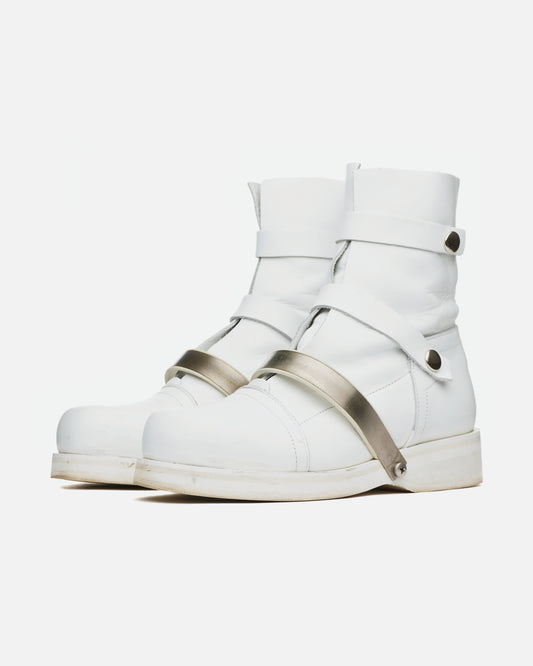 Dirk Bikkembergs Metal-Strap Biker Boots