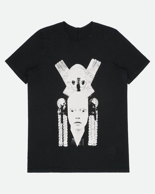 Rick Owens DRKSHDW SS20 TECUATL Sombra Oscura Print-Tshirt