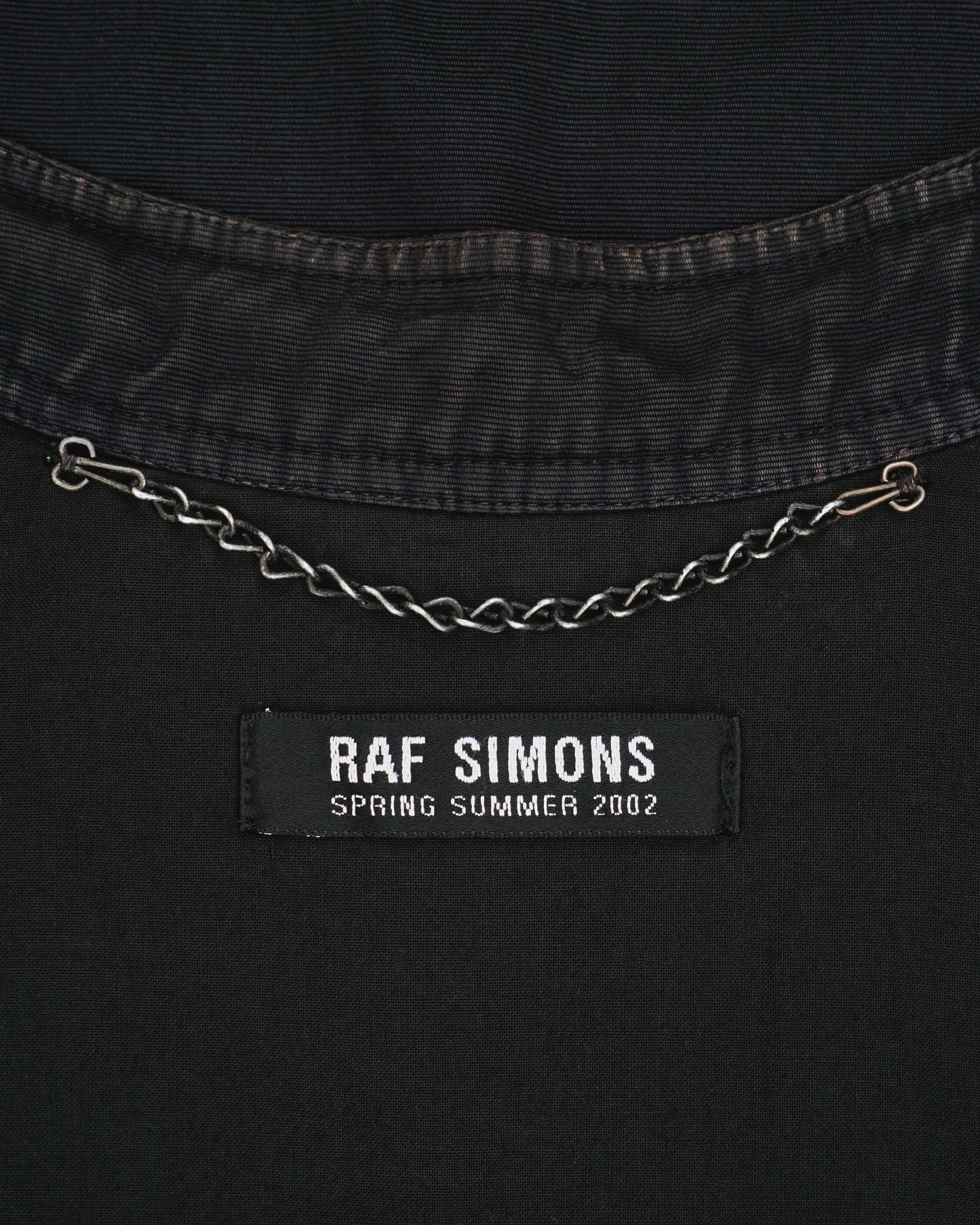 Raf Simons SS02 Zipper-Sleeve Bomber Jacket