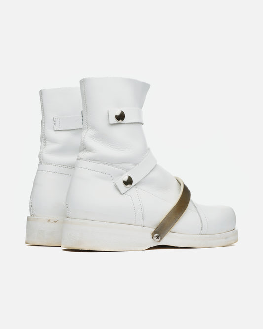 Dirk Bikkembergs Metal-Strap Biker Boots
