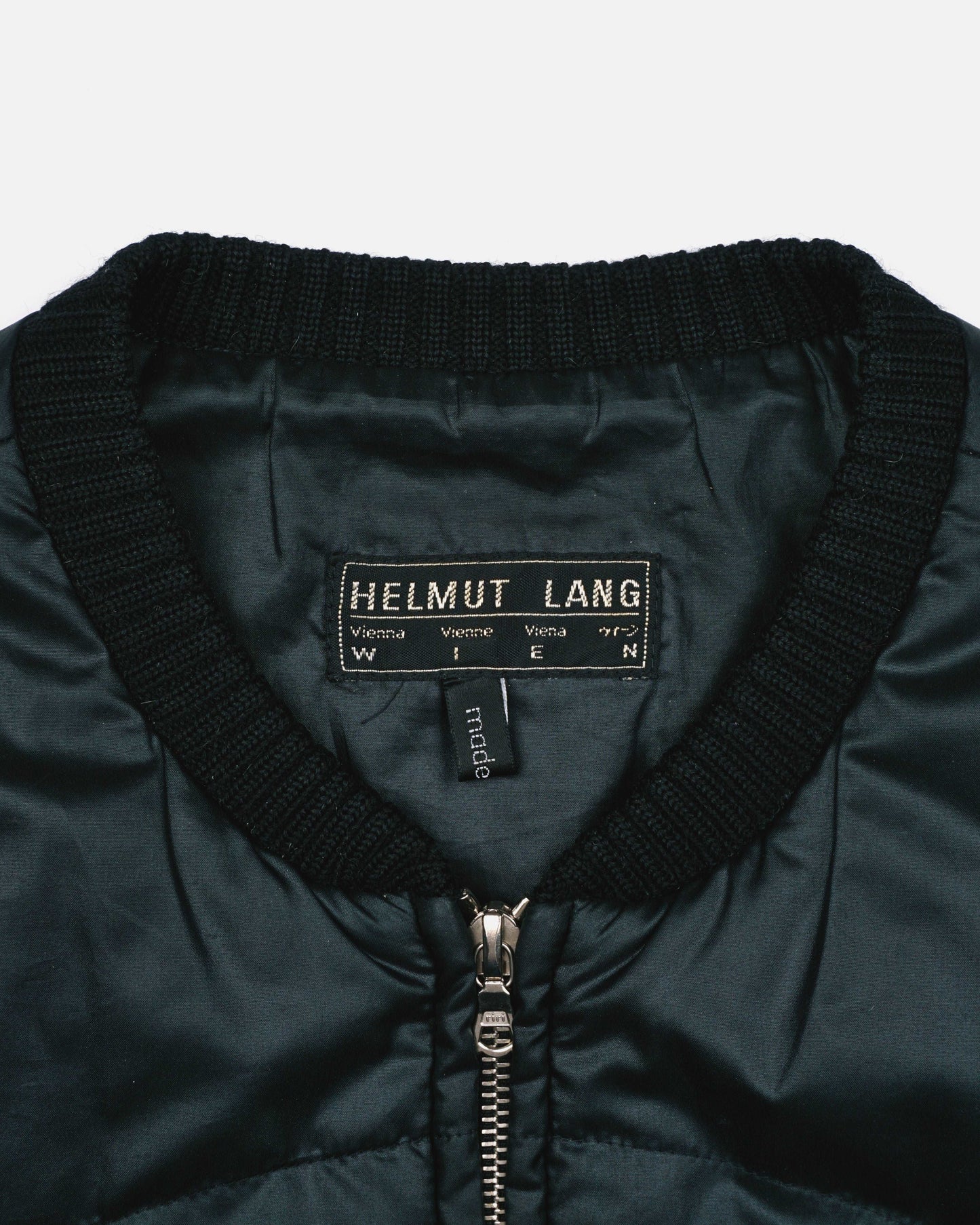Helmut Lang 90s Cropped Puffer Vest