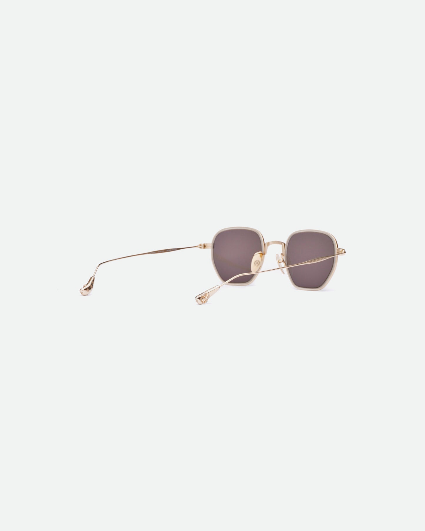 Chrome Hearts Bone Prone Sunglasses 18k gold
