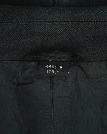 Helmut Lang 1990s Faded Peacoat