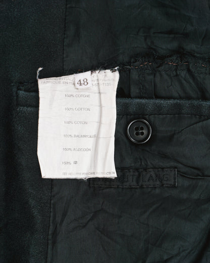 Helmut Lang 1990s Faded Peacoat
